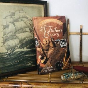 A Father's‎ Legacy: Your Life Story in Your Own Words Hardcover Book NEW!